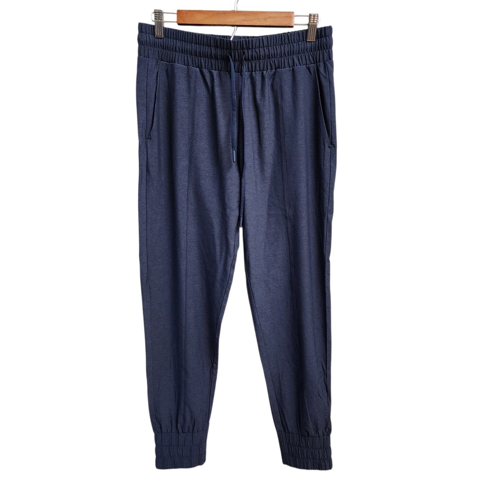 Zyia Active Women's Navy Perfection Pull On Drawstring Jogger Pants Size Large
